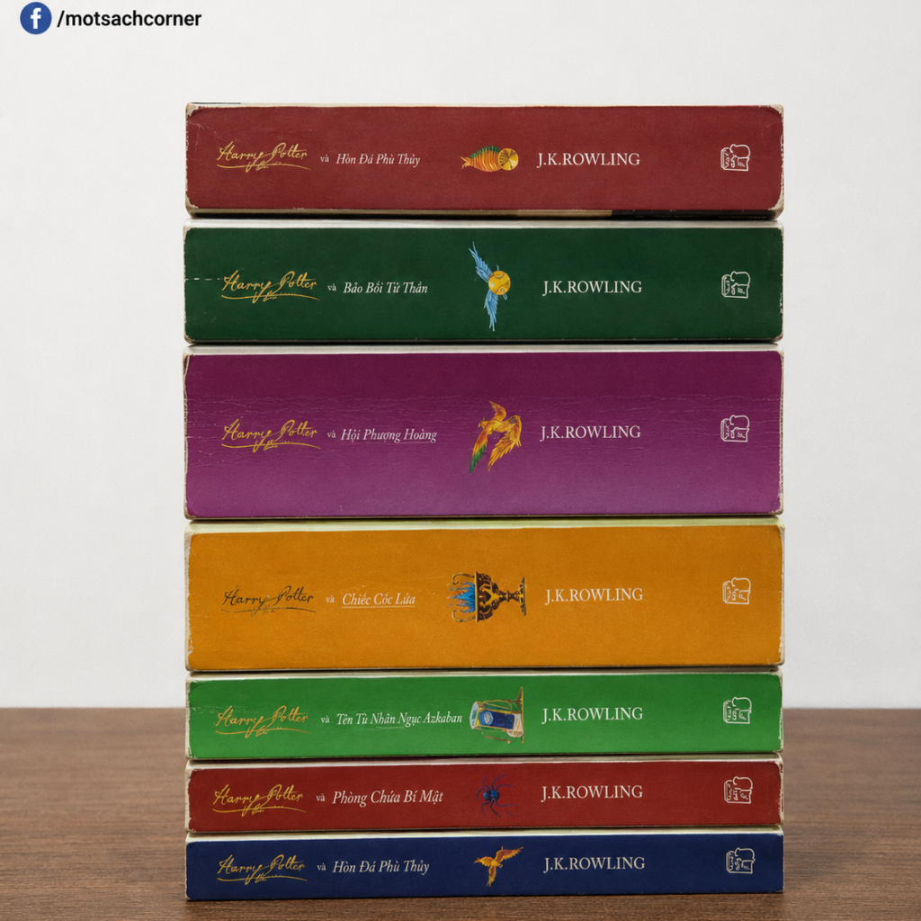 Harry Potter Trọn Bộ 7 Tập – Bản Bìa Trắng NXB Trẻ | J.K. Rowling