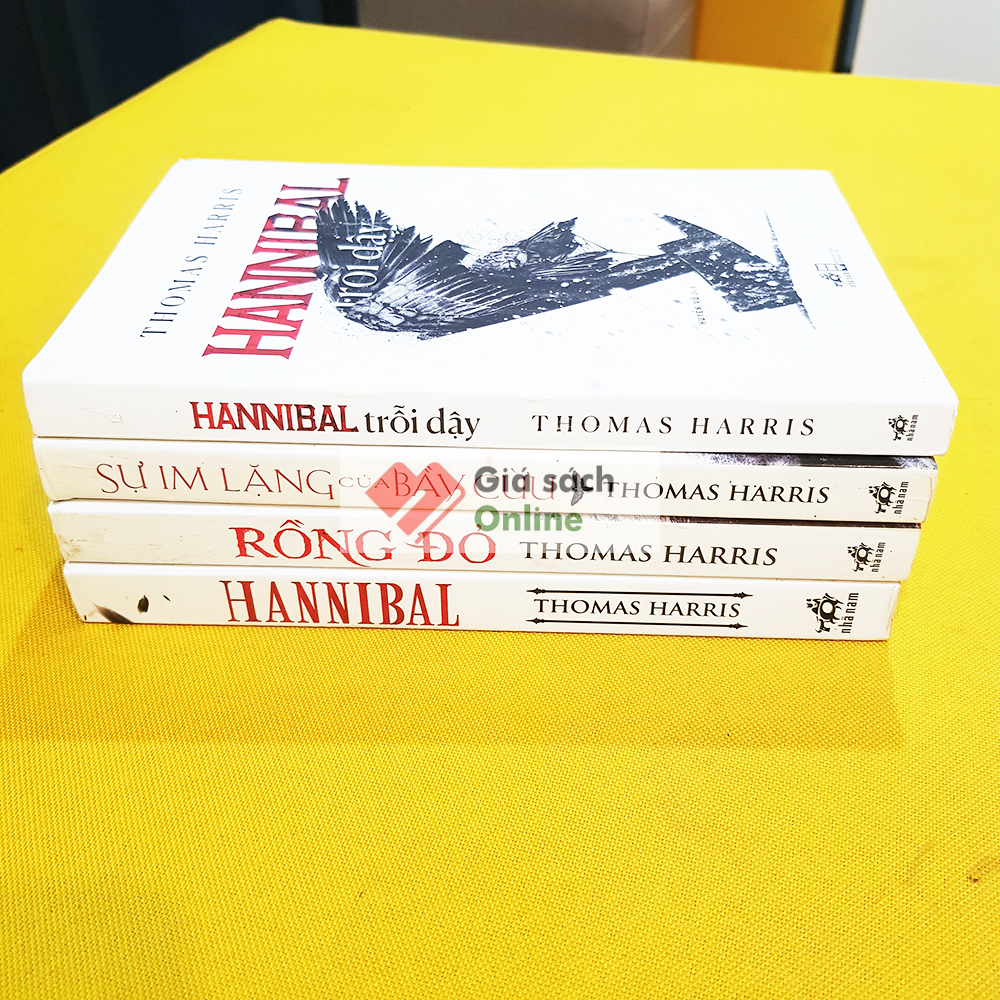 Trọn bộ 4 quyển tiểu thuyết Hannibal – Thomas Harris