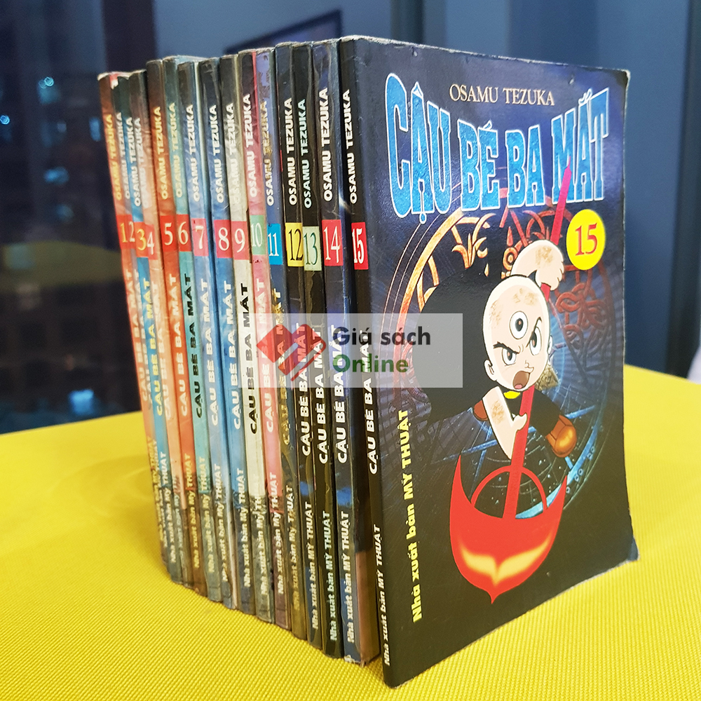 Trọn bộ 15 tập Cậu Bé Ba Mắt – Osamu Tezuka