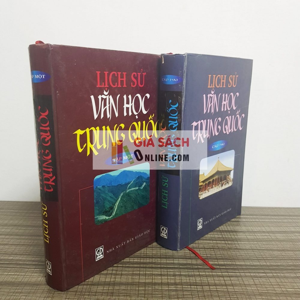 Trọn bộ 2 tập Lịch Sử Văn Học Trung Quốc