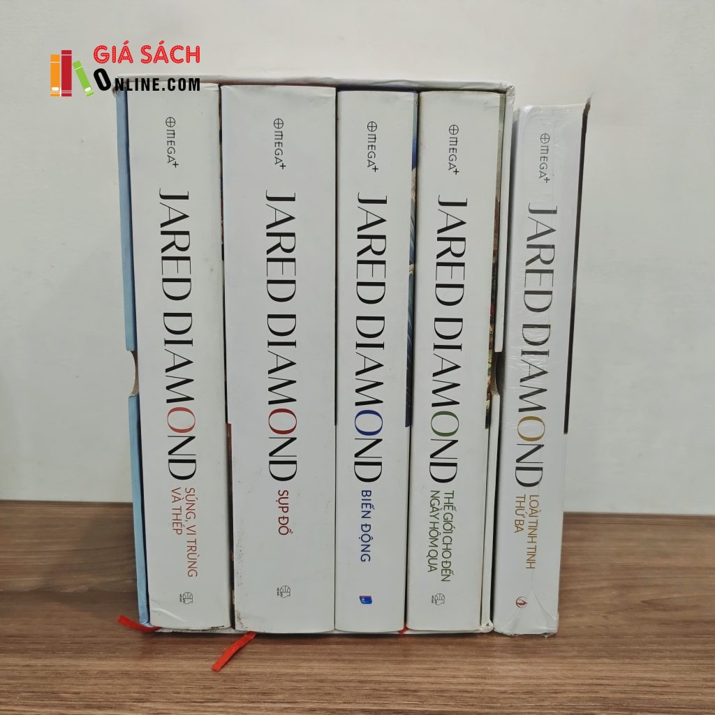 Combo 5 Cuốn Bìa Cứng: Biến Động + Sụp Đổ + Súng, Vi Trùng Và Thép + Thế Giới Cho Đến Ngày Hôm Qua – Jared Dimond