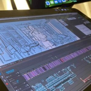 Bảng phân cảnh của Makoto Shinkai