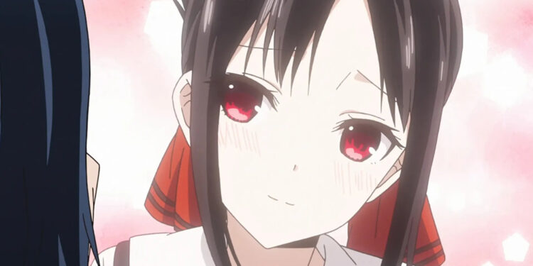 nhân vật Kaguya Shinomiya trong anime kaguya-sama