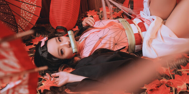 Ngắm Nezuko hững hờ với bộ ảnh cosplay Nezuko của Messie Huang