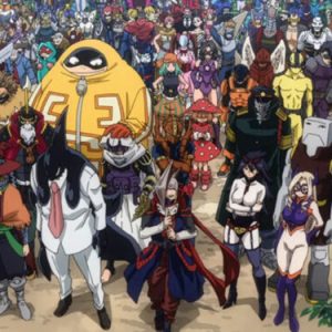 Các anh hùng trong my hero academia season 6