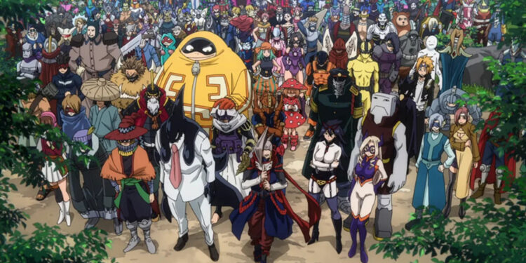 Các anh hùng trong my hero academia season 6
