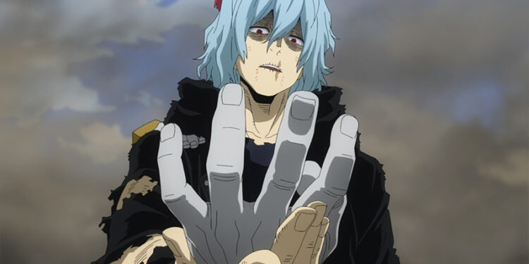 nhân vật Shigaraki trong anime my hero academia