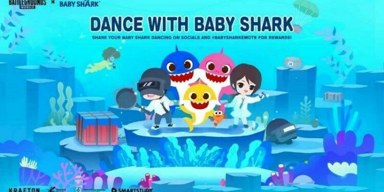 Pubg collab baby shark