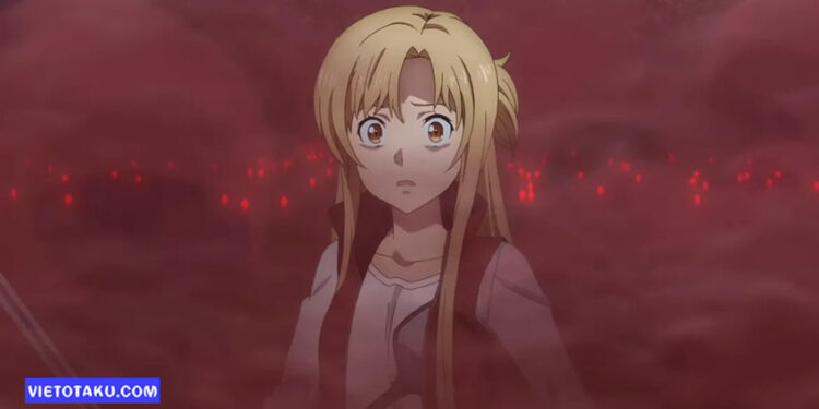 nhân vật asuna trong anime Sword Art Online: Progressive