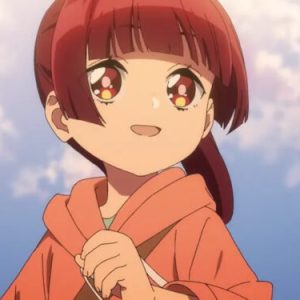 nhân vật Yaeka Sakuragi trong anime hướng dẫn giữ trẻ của yakuza