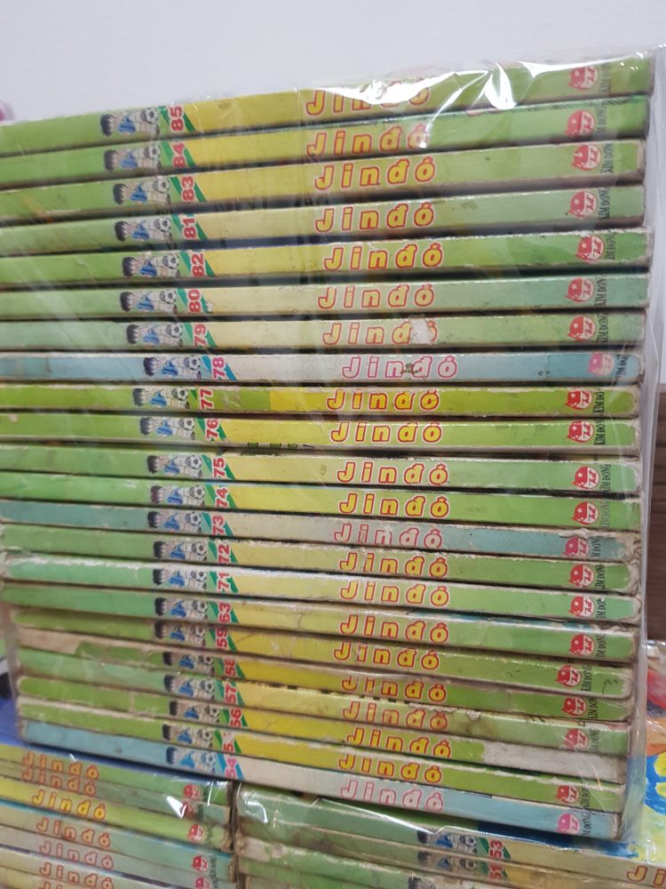 Trọn bộ 85 tập Jindo (gáy xanh) - Motoki Monma - Ảnh 2