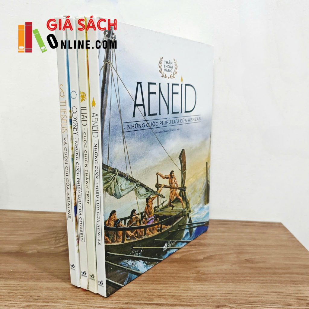 Thần Thoại Vàng Combo 4 quyển (Thần thoại Hy Lạp)