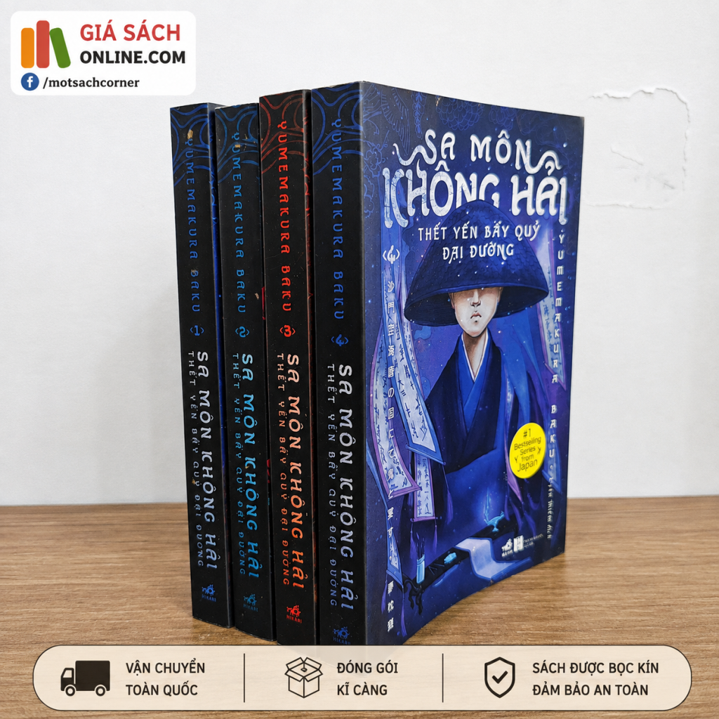 Sa Môn Không Hải Trọn Bộ 4 Tập – Yumemakura Baku | Nhã Nam
